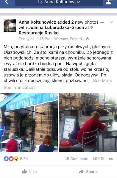 How Georgian restaurant in Warsaw amazed Poland by feeding an old lady geotv.ge